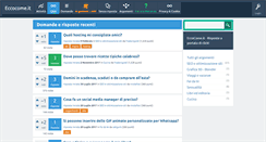 Desktop Screenshot of eccocome.it