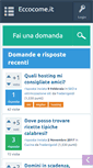 Mobile Screenshot of eccocome.it